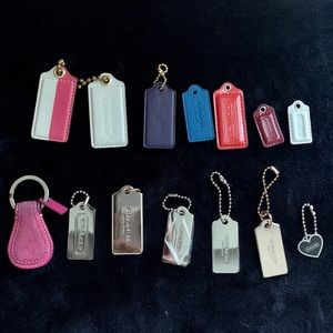 13 pcs Coach Key chain  for bags